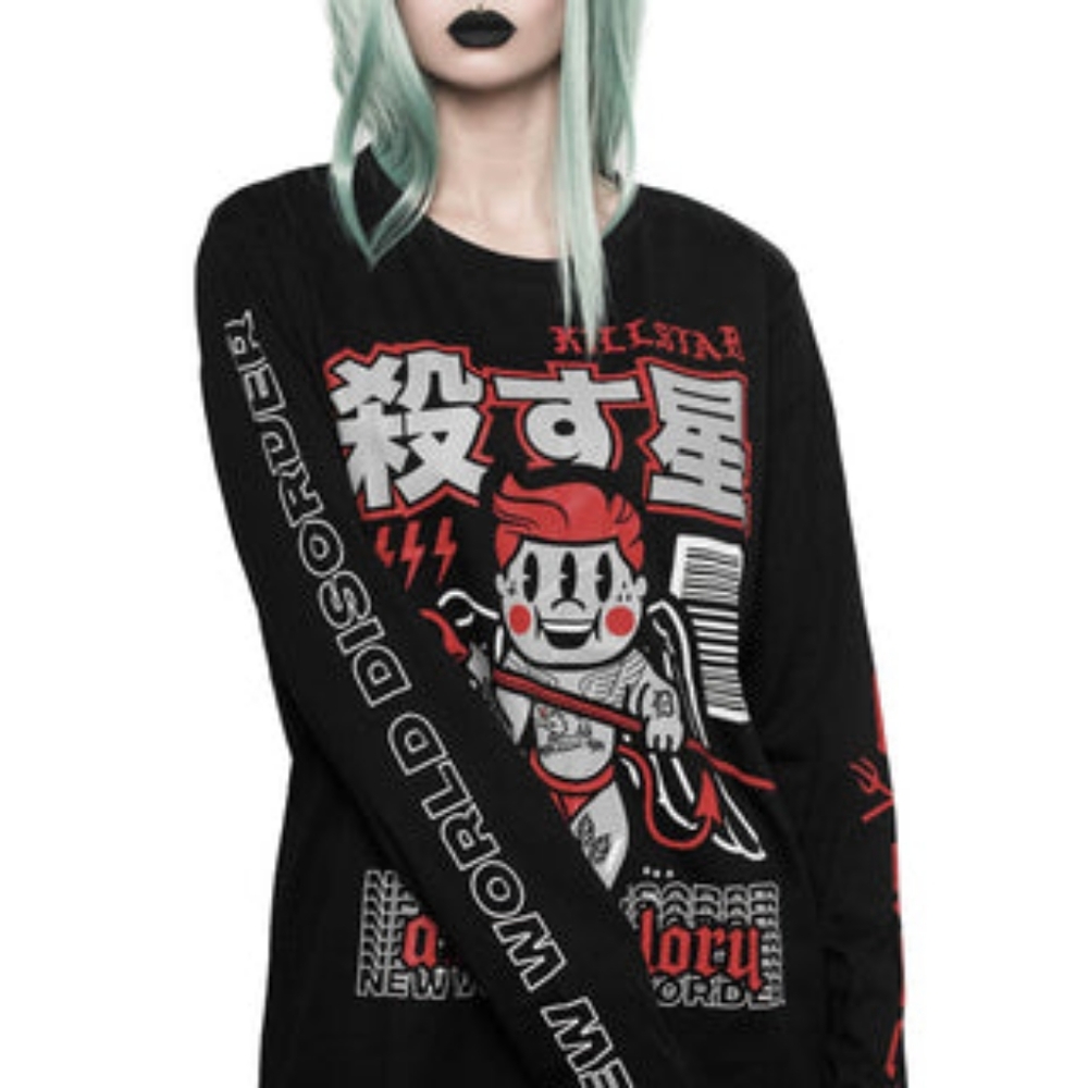 Killstar Glory Long Sleeve Top
